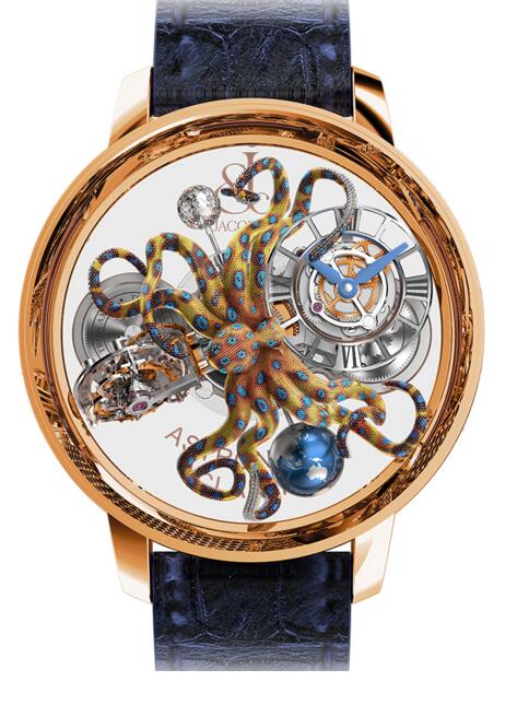 Review Replica Jacob & Co ASTRONOMIA OCTOPUS AT120.40.OU.SD.B watch - Click Image to Close